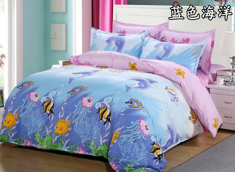 Chần duy nhất ký túc xá sinh viên duy nhất quilt cover 1.5 1.8 2 m giường đôi 150 * 200x230 bộ đồ giường