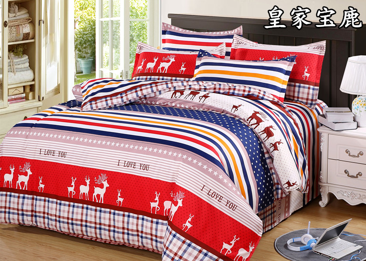 Chần duy nhất ký túc xá sinh viên duy nhất quilt cover 1.5 1.8 2 m giường đôi 150 * 200x230 bộ đồ giường