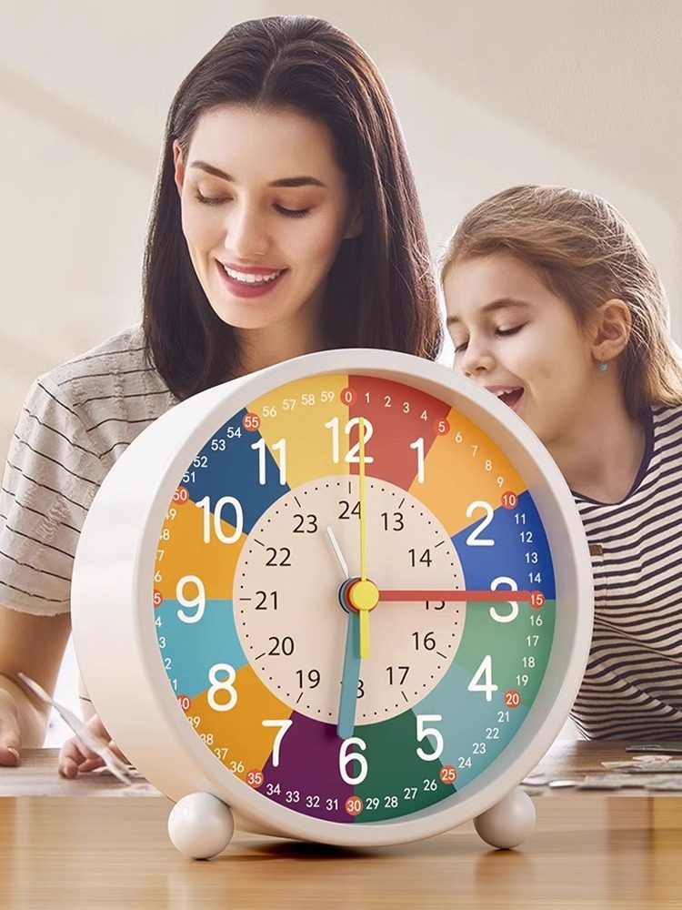 Alarm Clock for Students, Special Wake-Up Tool, Children's Clock for Boys and Girls, Cute Multifunctional Smart Clock for Desktop, Back to School