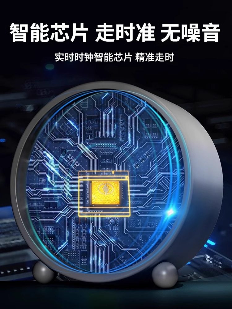 Alarm Clock for Students, Special Wake-Up Tool, Children's Clock for Boys and Girls, Cute Multifunctional Smart Clock for Desktop, Back to School