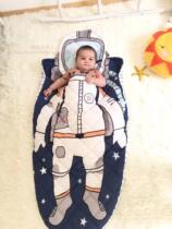 Mermaid Princess Crocodile Shark Baby Sleeping Bag Spring and Autumn Baby Newborn Hustle Winter Anti-Kick