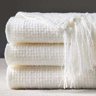 Windless life tencel-wollüberwurf, klimaanlagendecke, sofadecke, modellzimmer, leichte, luxuriöse bettende-decke für vier jahreszeiten