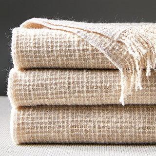 Gut aussehende wohnzimmer-sofa-wollsamtdecke, beindecke, b&b-nachttischdecke, nachttischtuch, quastendecke