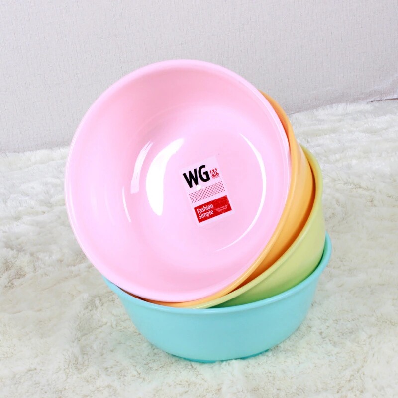 Eurostyle Plastic Wash Basin Fruit Tray Creative Living Room Wash Fruit Basin Big Number Home Salad Bowl Fruit Pan Dry Goods Bowl-Taobao