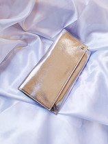 Vidense envelope Bright Flash Face Waterproof Long Pen Brush bag with Barrier Makeup Bag Carry-on and Portable Containing Handbag handbag