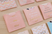 Online Red Teenage Girl Hearts High-end Small Mirrors Carry-on Makeup Mirror Small Cute Portable Dorm Room Student Holding A Coat