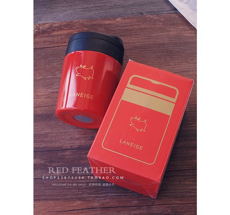 Lang chi 焖 cốc 焖 đốt nồi cách nhiệt hộp ăn trưa bằng thép không gỉ 304 nồi âm ỉ - Hộp cơm điện sưởi ấm hộp cơm hâm điện