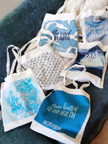 Domestic Special Cabinet Beau Springs Canvas Bag Environmentally Friendly Bag Carrying Bag Bag shopping bag portable and convenient handbag