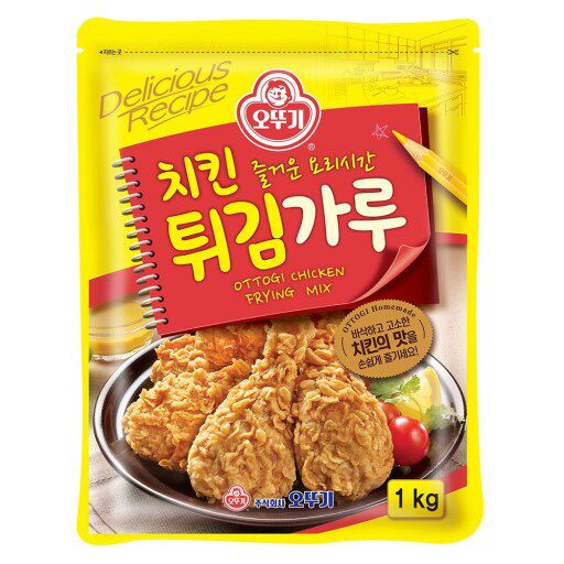 South Korea imported tumbler fried chicken powder crispy chicken rice flower chicken legs KFC fried chicken powder chicken wings 1kg