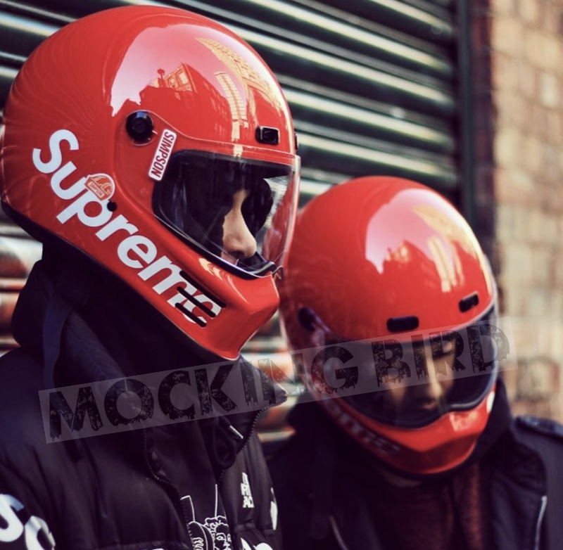 supreme moto helmet