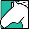 白马轻居瓷砖的LOGO