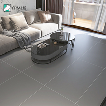 White horse silent wind dark gray bathroom 6001200 pure colored indoor tiles anti-slip matte floor tiles