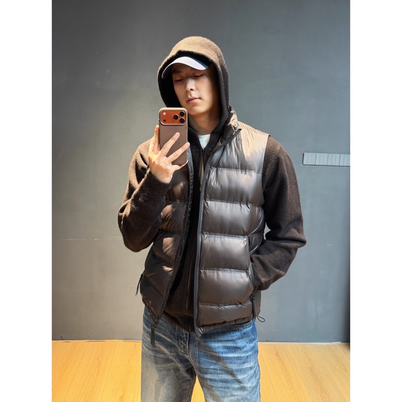 Sieber Lightweight and Warm Zipper Versatile Vest Outdoor Cotton Jacket with Stand Collar Sieber Lightweight and Warm Zipper Versatile Vest Outdoor Cotton Jacket with Stand Collar