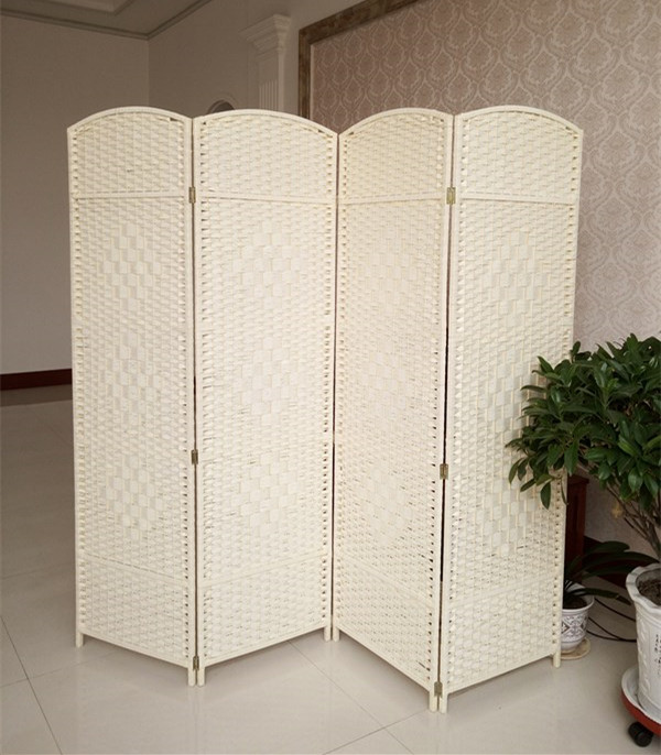 Mục vụ mây mây màn gỗ rắn phân vùng thời trang khách sạn hiên phòng khách phòng ngủ di chuyển màn hình gấp - Màn hình / Cửa sổ vach ngan cnc