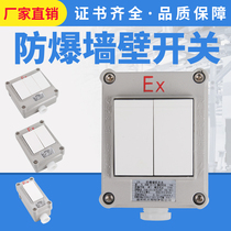  Explosion-proof wall switch 220V10A surface mounted concealed 86 type single double triple double control rocker lighting switch
