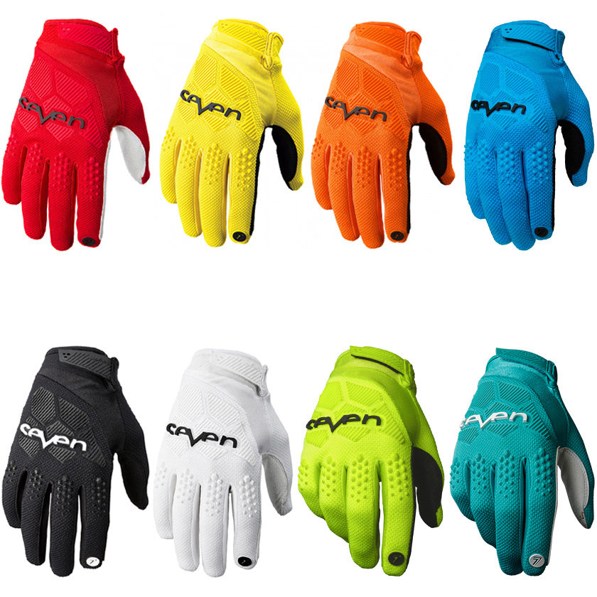Seven Sports Cycling Gloves Motorcycle Driver Professional Anti-Slide Shock Absorption and Breakthrough Men