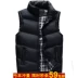 Bố mặc vest mùa đông cộng với áo nhung dày ấm áp áo vest nam trung niên vest nam trung niên áo 3 lỗ tập gym Áo vest cotton