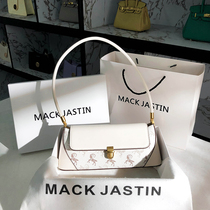 Hong Kong MACKJASTAIN REAL LEATHER Faraxillary Underarms Bag 2020 New Tidal Superior Sensation Single Shoulder Bag