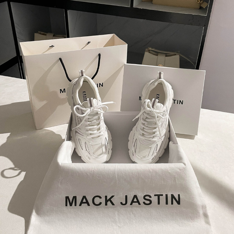 Hong Kong Withdrawal Cupboards Clear Cabin Outlets Ottles Guan Nets Casual Sneakers Net Face Breathable Thick Base Old Daddy Shoes