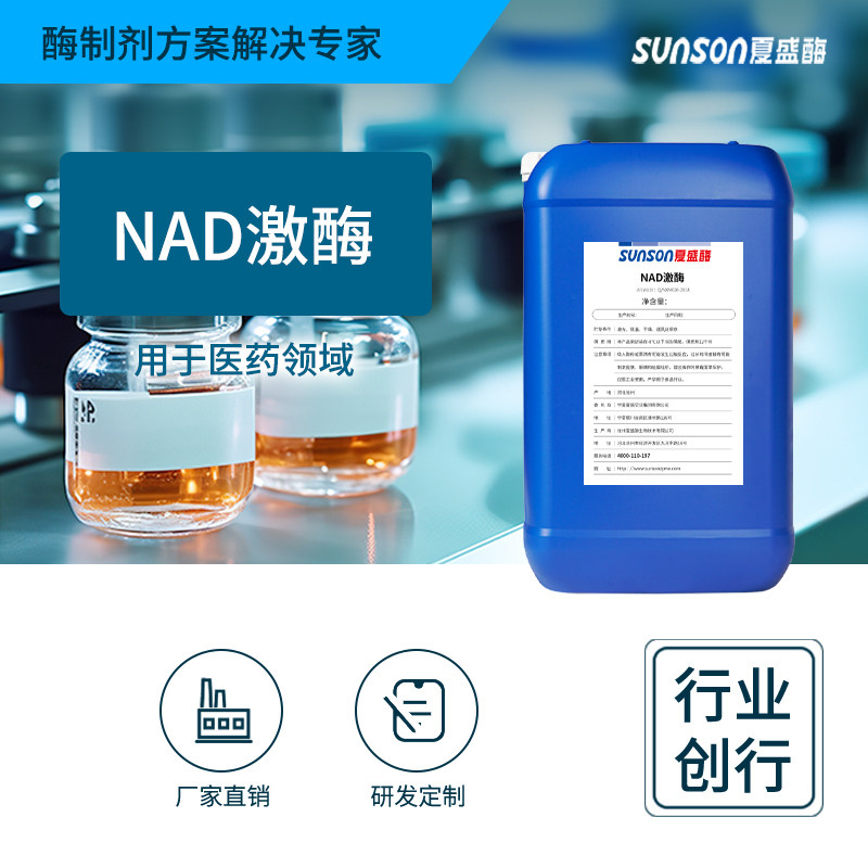 夏盛  NAD激酶  高酶活 医药用酶液体工业酶 工业添加剂