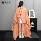 Длинная антистатическая электрическая накидка для стрижки волос, делается под заказ