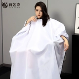 Элитная длинная машинка для стрижки волос для стрижки волос, накидка, делается под заказ, с печатью вашего логотипа