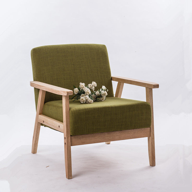 Van Chen Day Style Cortical Single Double Sofa Coffee Chair Hotel Negotiate Home Innate Garden Solid Wood Portfolio Small Family