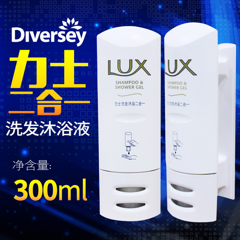 Lux Shampoo and Bath 2-in -1 LUX Hotel and Hotel Special Wall-mounted 300ml Replacement Pack Moisturizing and Moisturizing