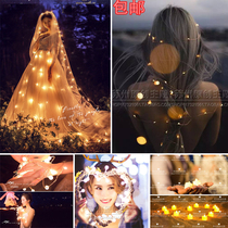 2020 new photo studio photo props Firefly Night Light led rice grain light wedding photography star light string