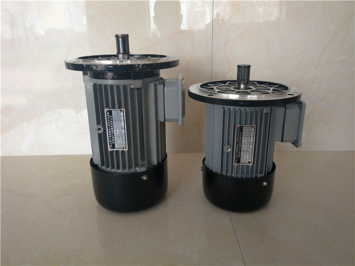 YSE802-4-0 8KW electromagnetic brake motor YSEP90L-4-1 5KW solid side magnetic brake motor