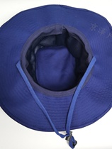 Edge blue training Bennie hat sun protection sun hat mesh fisherman hat flash hat summer new round breathable hat sun hat