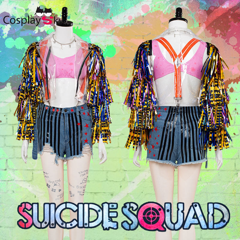 Meng Bird Team and Halle Quinn's Great Liberation cos Suit Ugly Cheerleading Suit COSPLAY Costume