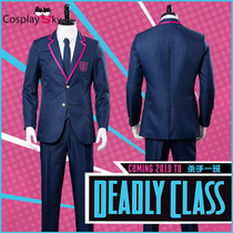 Killer Class cos student uniforms dead Class 2019 American drama Halloween cos uniform men