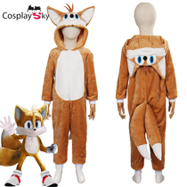 Childrens money hedgehogs Sonnik 2 Little fox Tarns original pyjamas conjoined sleeping robe cosplay costumes
