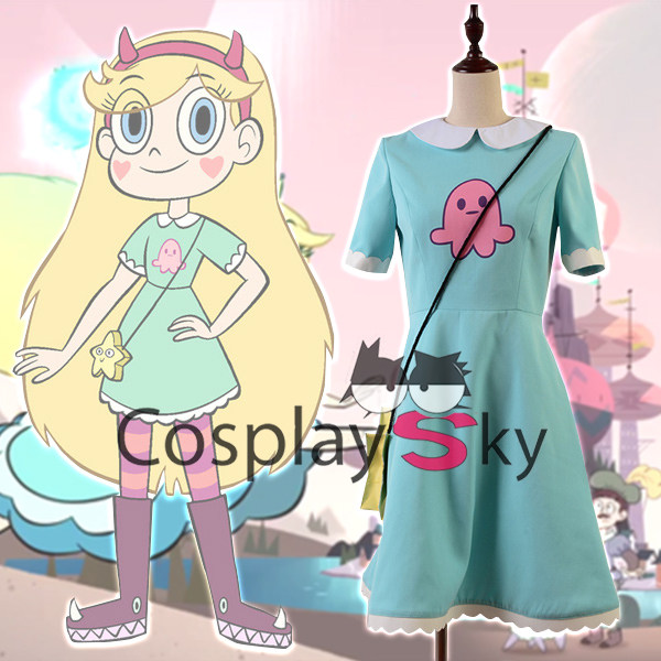Star butterfly princess cos Star vs The Forces of Evil full cosplay women's clothing