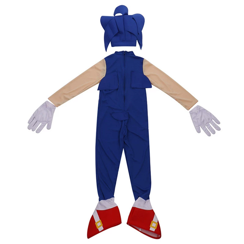 Sonic the Hedgehog COS Trang phục sân khấu cho trẻ em Trang phục nhập vai Supersonic kid cosplay trang phục trẻ em - Cosplay