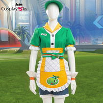 Overwatch Pioneer cos Little Beauty Summer Honey Skin Full cosplay Costume Halloween Games Womens Clothing