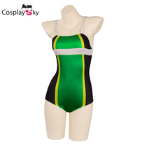 My hero college cos frog blows plum rain swimsuit swimsuit sexy cosplay cos