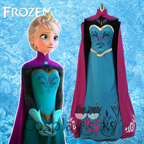 (In stock) Ice and Snow Cosplay Princess Elsa Cosplay Costume Ice and Snow Adventure Elsa Cosplay Costume