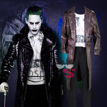 TCosplaySky Suicide Squad Cos X Task Force Suicide Squad Joker Single Trench Coat Cos