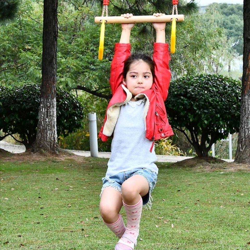 Качели 儿童幼儿园木棒吊环秋千玩具宝宝长高神器体适能室内感觉统合训练器材 OTHER