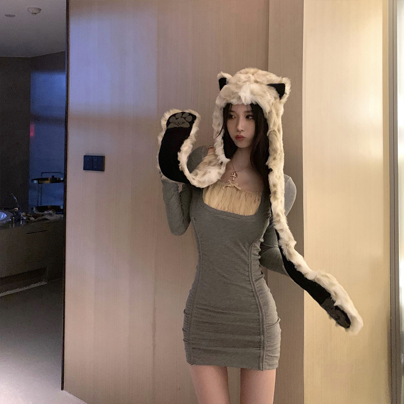 The JMSHOP irresistible her pure desire to spell asymmetrical blouses with a T-shirt dress with a hip dress.