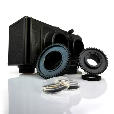 Coated optical glass lens Dual-lens ancient camera lens accessories 50mm focal length DIY upgrade image quality roll