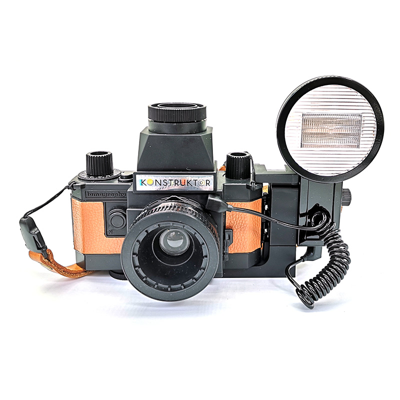 Builder 135 Single Eye Camera DIY Assembled Flash Waist Flat Taking View Retro Machinery Assembly Gift Festival