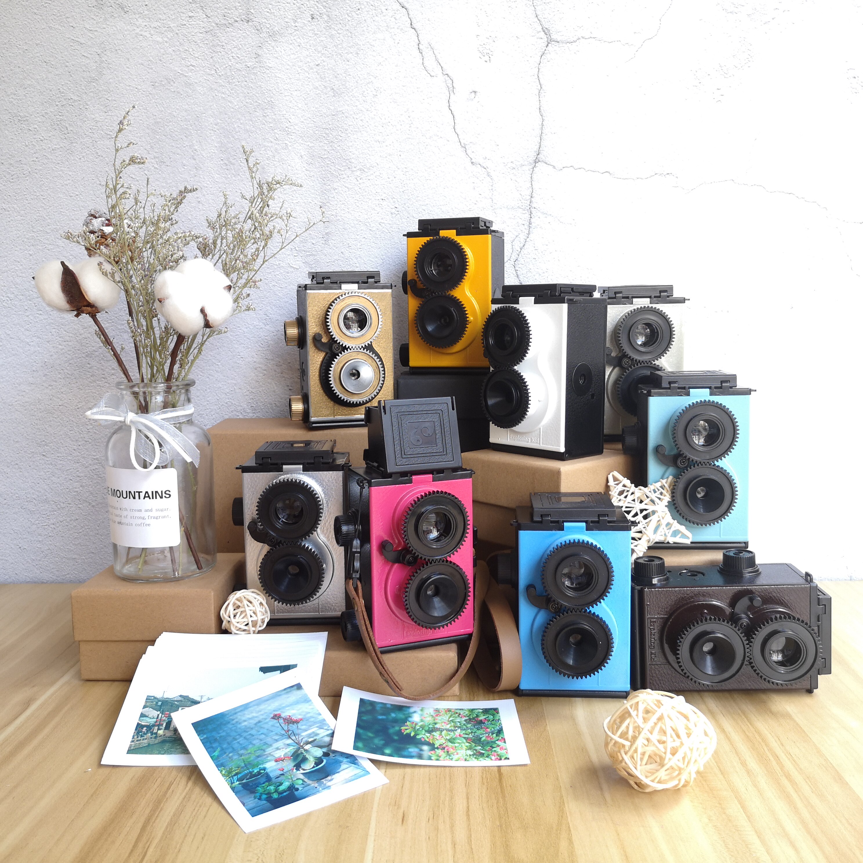 Film machine NOMO handmade DIY film double anti-retro nostalgic old-fashioned fool photo gift adult science