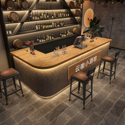Cultural Stone Bar Bar Bar Tavern Cafe Front Desk Restaurant Homestay Barbecue Foot Bath Cashier Reception Desk