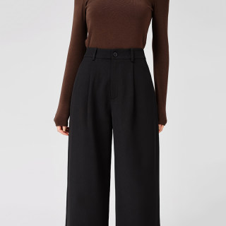 2025 autumn and winter high-end suit trousers wide-leg pants