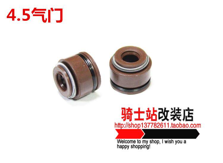 Fuxi Ghost Fire Cool Qi RSZ Qiaoge JOG100 modified MTRT Delta TWPO cylinder head valve oil seal 4 5mm