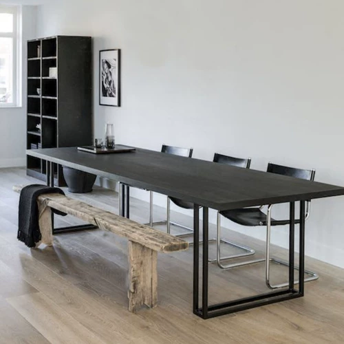 American Loft Desk Solid Wood Simploity, современные длинные столы и стульственные группы конференции, творческий переговоры