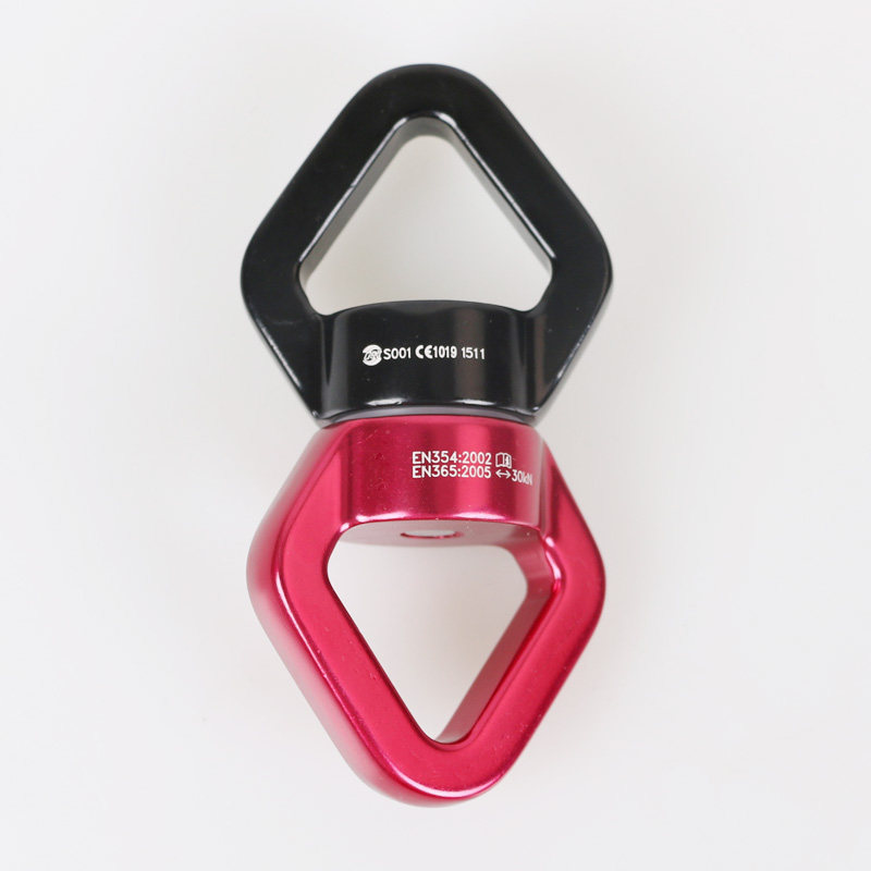 Outdoor rock climbing universal wheel fixed connector swivel connection ring High idling wheel upper end CE certified hanging ring-Taobao